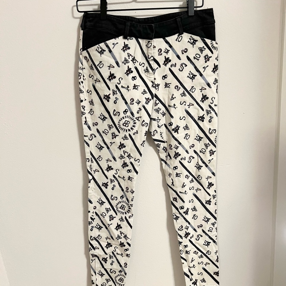 Balenciaga Mid-Rise retro Skinny Jean/pant size 38  (size 6 us) - Picture 2 of 9